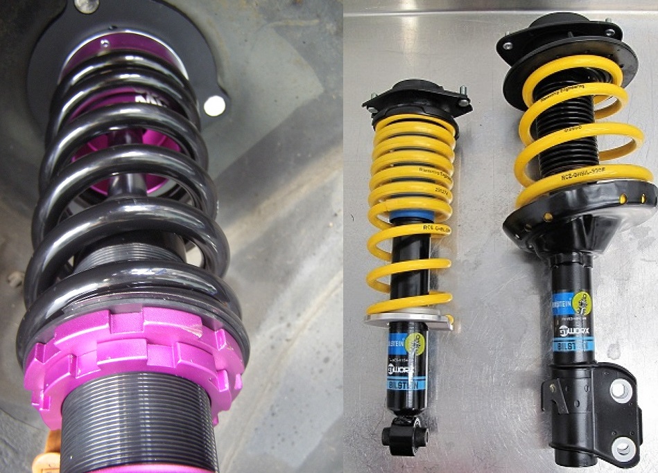 coilover and strut